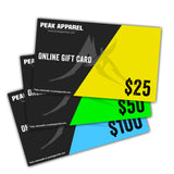 Peak Apparel Online Gift Card