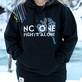 No One Fights Alone First Responder Support Hoodie