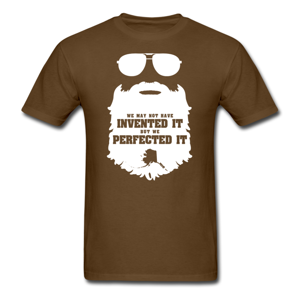 We Perfected It Alaskan T-Shirt - brown