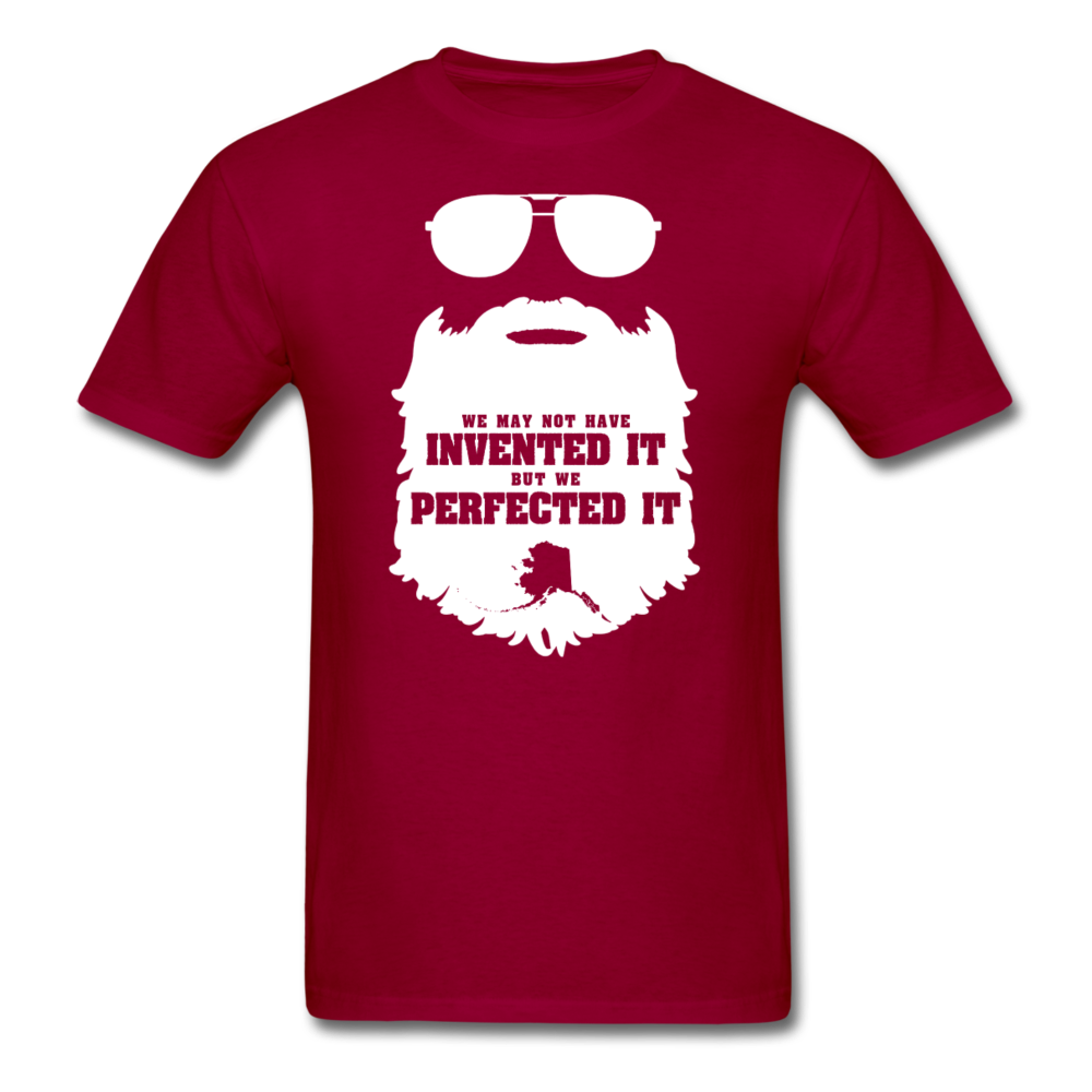 We Perfected It Alaskan T-Shirt - dark red