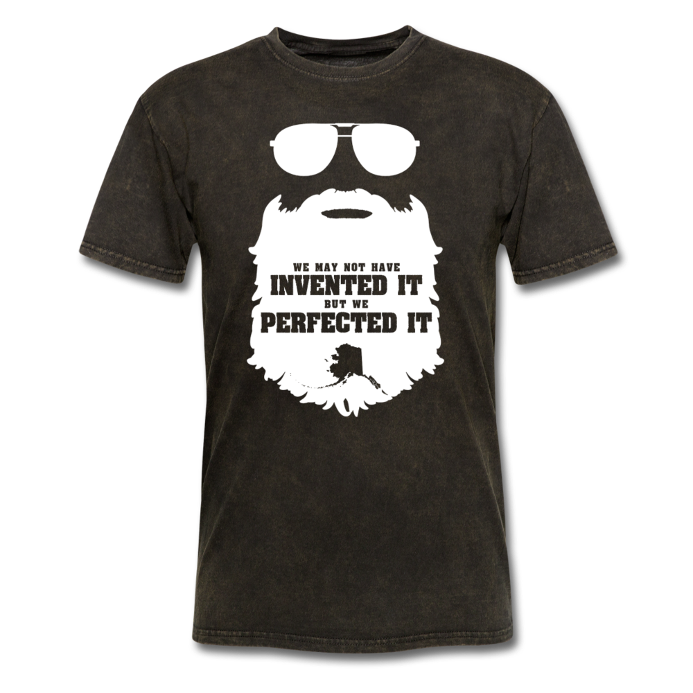 We Perfected It Alaskan T-Shirt - mineral black