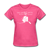 All Things Alaska Women's Tee - heather pink
