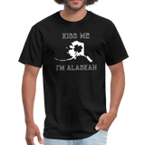 Kiss Me I'm Alaskan Men's Tee - black